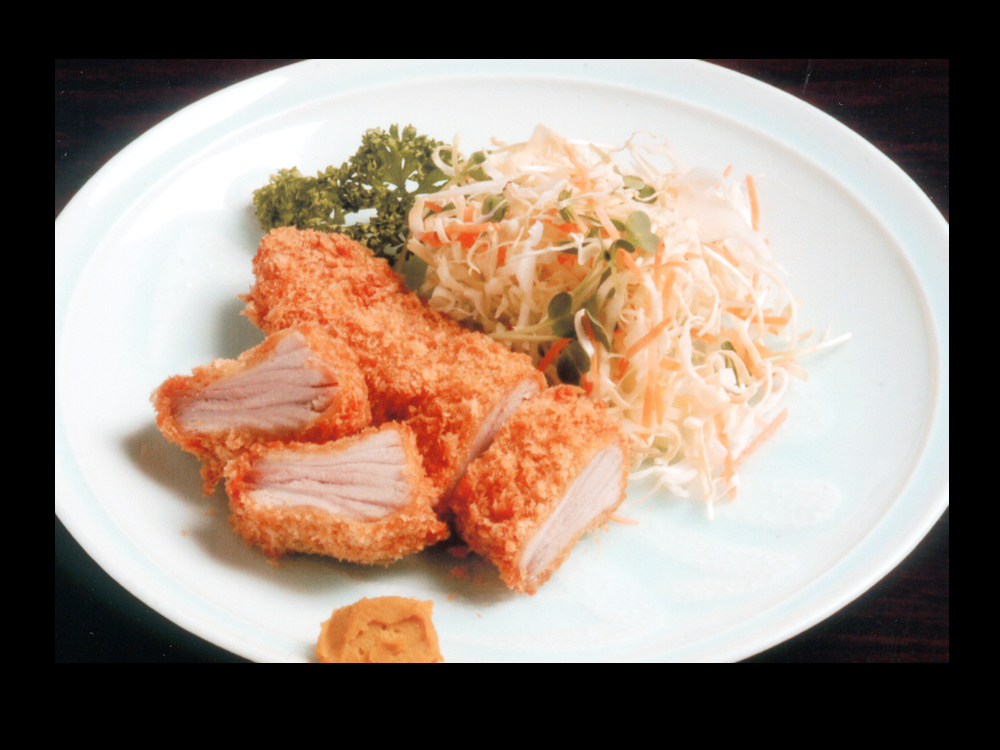 マグロカツ定食